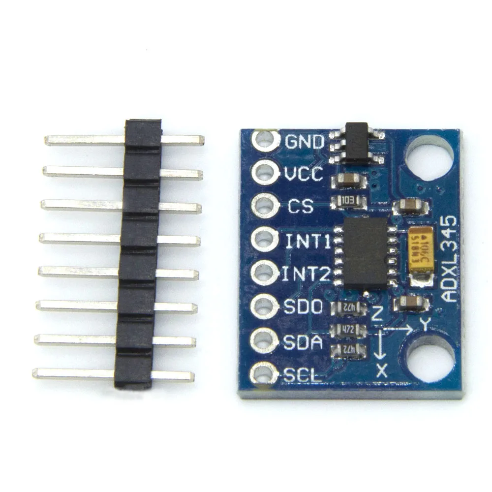 

G121-03 GY-291 ADXL345 digital three-axis acceleration of gravity tilt module IIC / SPI transmission Hot sale