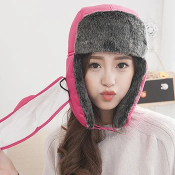 

Winter Caps for Men Women Caps with Scarf Hats Cycling Windproof Outdoor Cap Anti-fog Hat -MX8