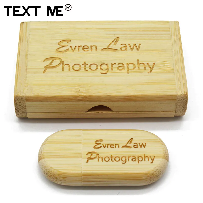 TEXT ME engrave Walunt wood Maple wood wooden+box LOGO print usb flash drive usb2.0 4GB 8GB 16GB 32GB 64GB photography gift