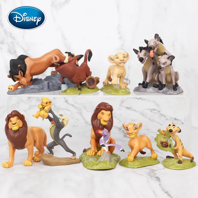 Disney 9 шт./компл. с принтом &quotКороль Лев: Симба король Ножи Ding человек Peng животное