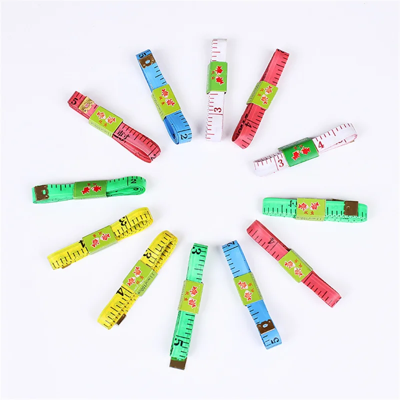 150 Cm/60" Righello Di Misurazione Del Corpo Metro A Nastro Per Cucire Su Misura Metro Morbido Metro A Nastro Per Cucire Colore Casuale