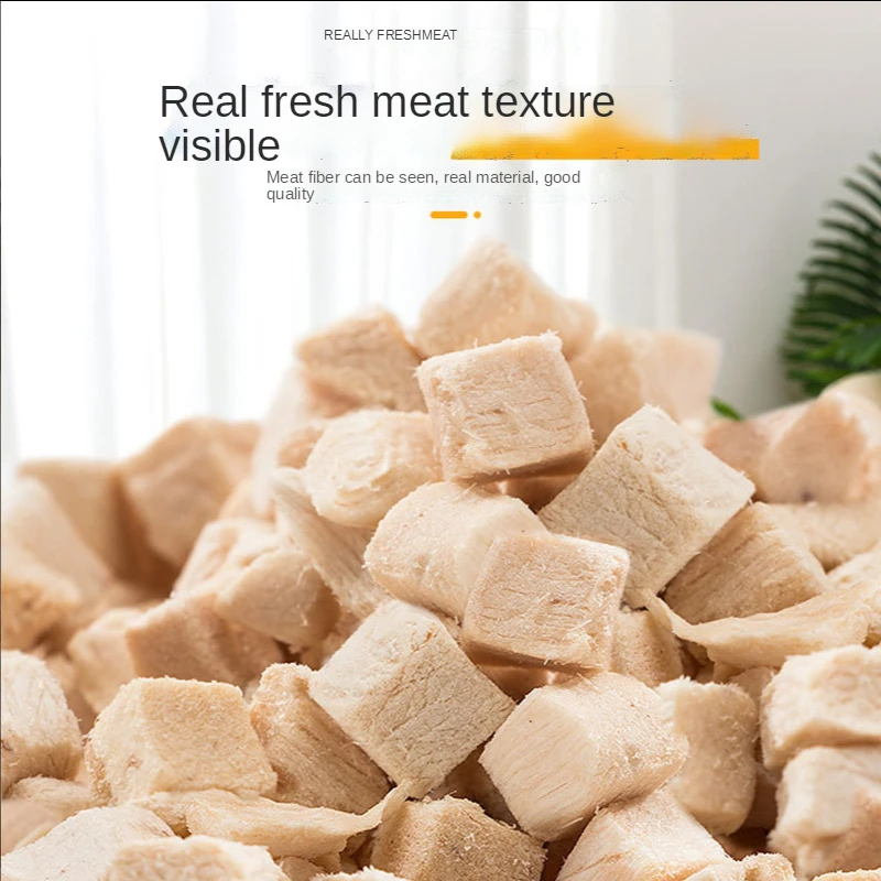 Nerve cat snacks cat freeze-dried kittens nutrition fattening chicken kittens pet chicken breast small fish dried