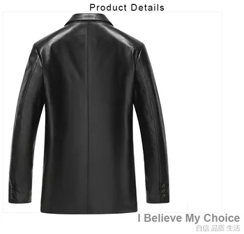 

Genuine Jacket Men Spring Autumn Real Sheepskin Coat Blazer Leather Jackets and Coats 2020 61Z6609 KJ2413