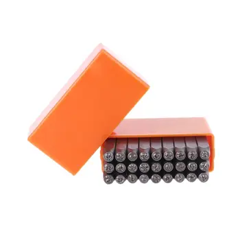 

New 27pcs/set Uppercase Letter Steel Metal Stamp Stamping Punch Leather Wood Jewelry Craft Tool