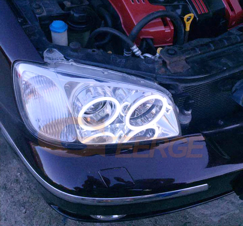 Для Hyundai XG XG350 XG250 XG30 2003 2004 2005 отличный ультра яркий COB комплект светодиодов глаза