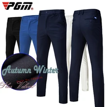 Новые осенне-зимние мужские Брюки бархатные теплые длинные брюки для гольфа одежда для отдыха TITLEI быстросохнущая спортивная одежда Панталоны