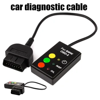 

Car OBD2 OBDII Diagnostic Tool Oil Service Inspection Reset Tool 16 Pin Male Connnector OBD2 Reset Car Air-bag For BMW 2002-2014