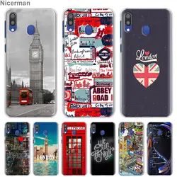 Чехлы для телефонов с флагом в стиле Биг-Бен в лондонском стиле для samsung Galaxy A10 A20e A30 A40 A50 A60 A70 A80 A6 A8 + A7 A9 2018 жесткий P
