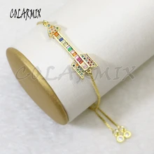 10 шт. браслеты с элементами в виде стрел ювелирные изделия Радуга аксессуары браслеты Разъем для женщин модные ювелирные изделия браслет браслеты подарок 5745