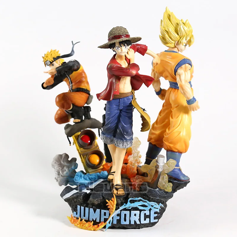 Jump Force Monkey D Луффи Сон Гоку Узумаки Наруто Коллекционное издание статуя ПВХ фигурка модель игрушки
