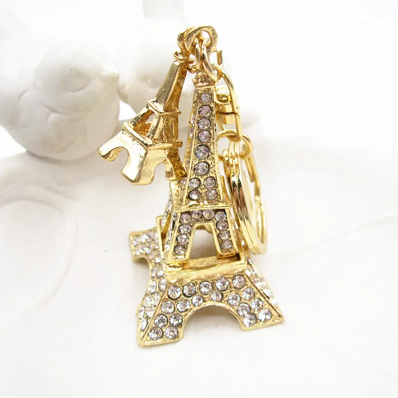 Модный брелок в виде Эйфелевой башни из Парижа, металлическая сумка для девочек, изысканное подвесное украшение, подвеска,, прямая цена от производителя