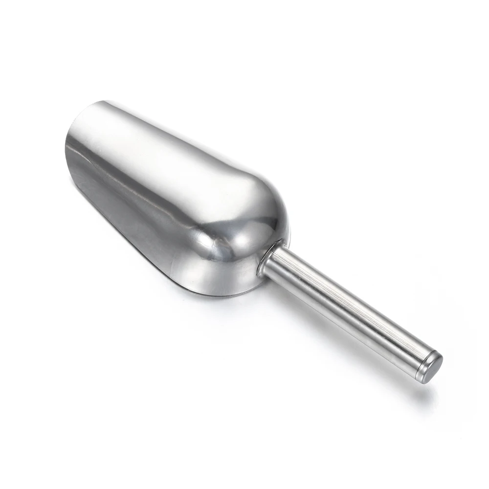 Description Picture 4 of item8Inch Stainless Steel Ice Scraper Food Buffet Candy Bar Scoops Shovel Kitchen Gadgets And 6-inch Ice Clip Bar Accessories