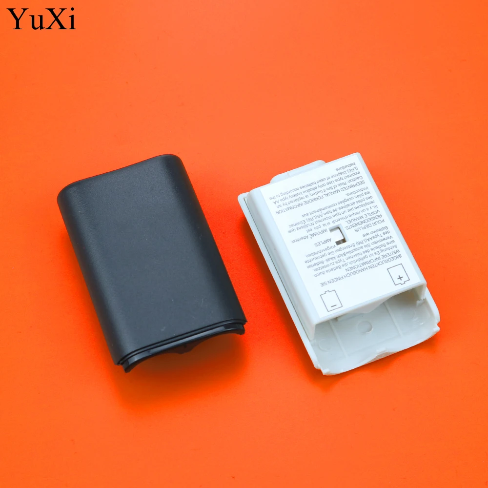 

Black white AA Battery Cover ABS Plastic Battery Holder Shell Case for XBOX360 Wireless Controller Game Accessories Replacement