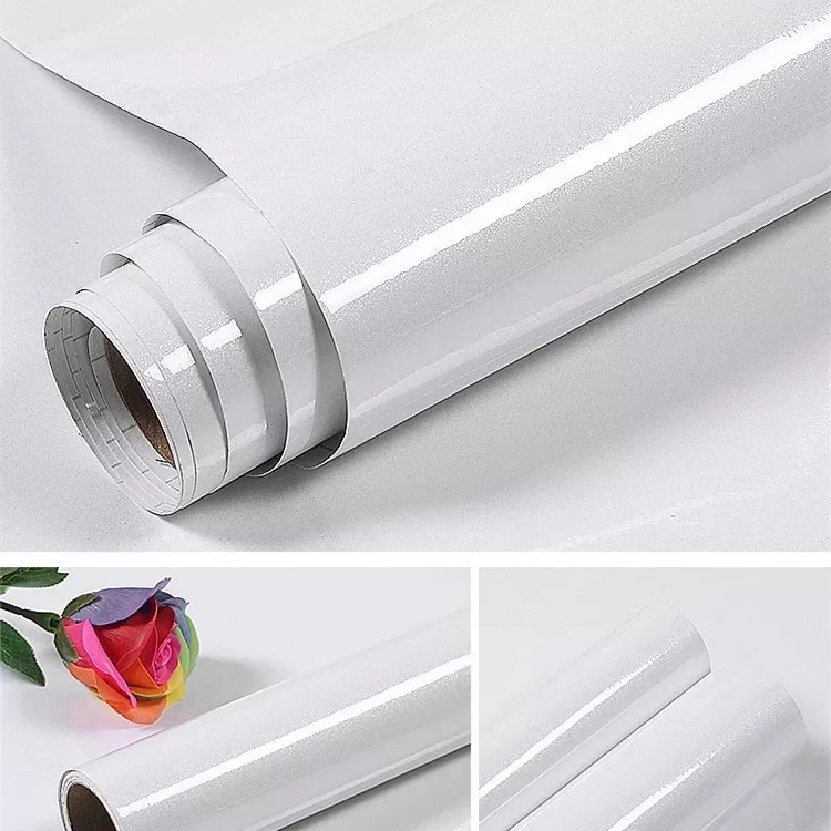 Self adhesive Мебель Ремонт Фреска кухонный шкаф украшения для шкафа обои ванная комната водонепроницаемый буфет, стол краска стикер на стену - Цвет: Self adhesive