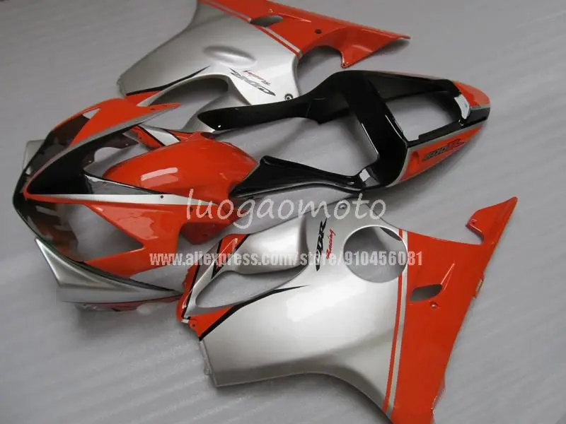 Оранжевые Серебристые Обтекатели для HONDA CBR600 F4i 01 02 03 CBR600F4i 2001 2002 2003 Кузов