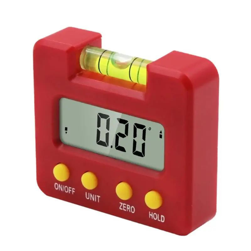 

Magnetic Horizontal Bubble Angle Meter Digital Display Protractor Inclinometer