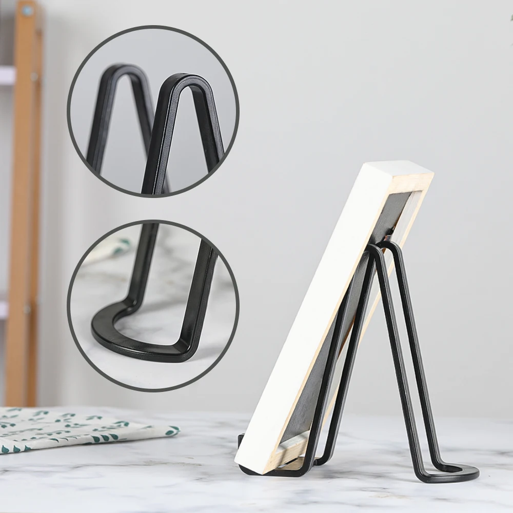 Plate Stands for Display - Plastic Easel Stand Plate holder Display stand  Picture Frame Stand for Pictures | Photo