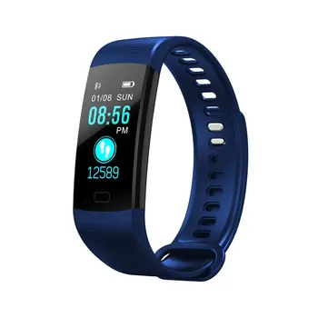 

Y5 Bluetooth Smart Band Color Screen Heart Rate Blood Pressure Monitor Pedometer Bracelet Fitness Intelligent Hand Ring