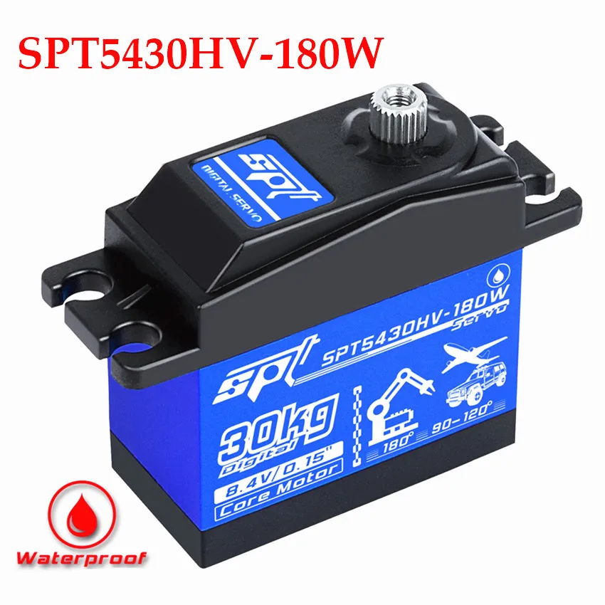 Высокоскоростной цифровой сервопривод SPT SPT5430HV 180 / Вт 30 кг с дистанционным