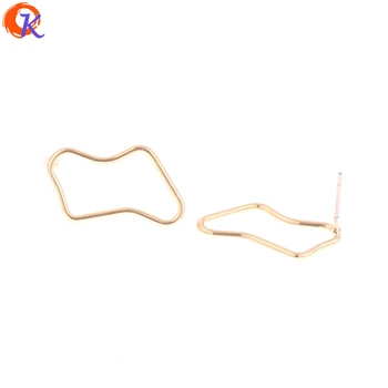 

Cordial Design 100Pcs 14*25MM Jewelry Accessories/Earring Stud/Irregular Shape/Hand Made/DIY Earrings Making/Earring Findings