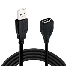 Przedłużacz do przewodów USB 2.0 przewód do transmisji danych kable Super prędkość przedłużacz danych do monitora projektor klawiatura z myszką