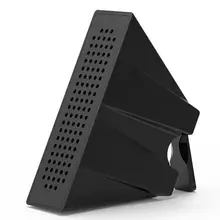 Продвижение-ABS Мини громкий динамик стерео усилитель держатель телефона кронштейн Подставка для coque смартфон iPhone samsung(черный