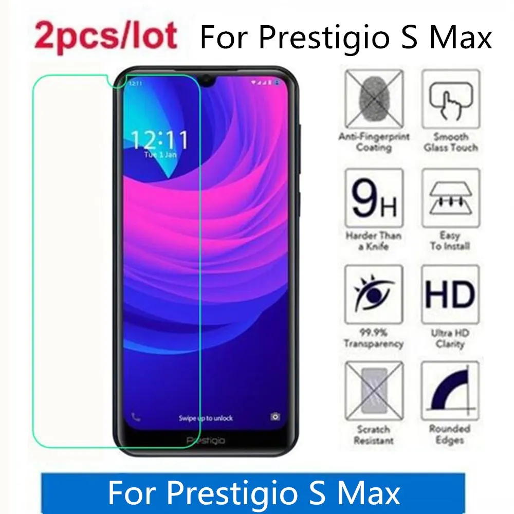 Закаленное стекло для Prestigio S Max 2.5D Premium Защитная пленка экрана на защитная