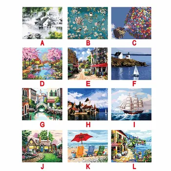 

Painting By Numbers DIY Digital Oil Painting 30*40 Iandscape Figure Flower home decor canvas painting room decoration wall art