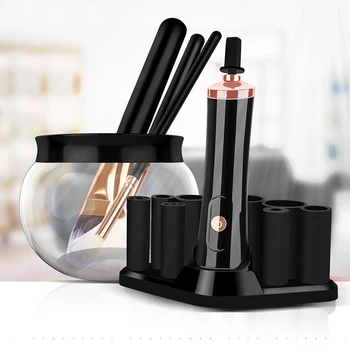 

5 Seconds Convenient Electric Wash Makeup Brush Dryer Cleaner Device Washing Cleanser Cleaning Machine Tool
