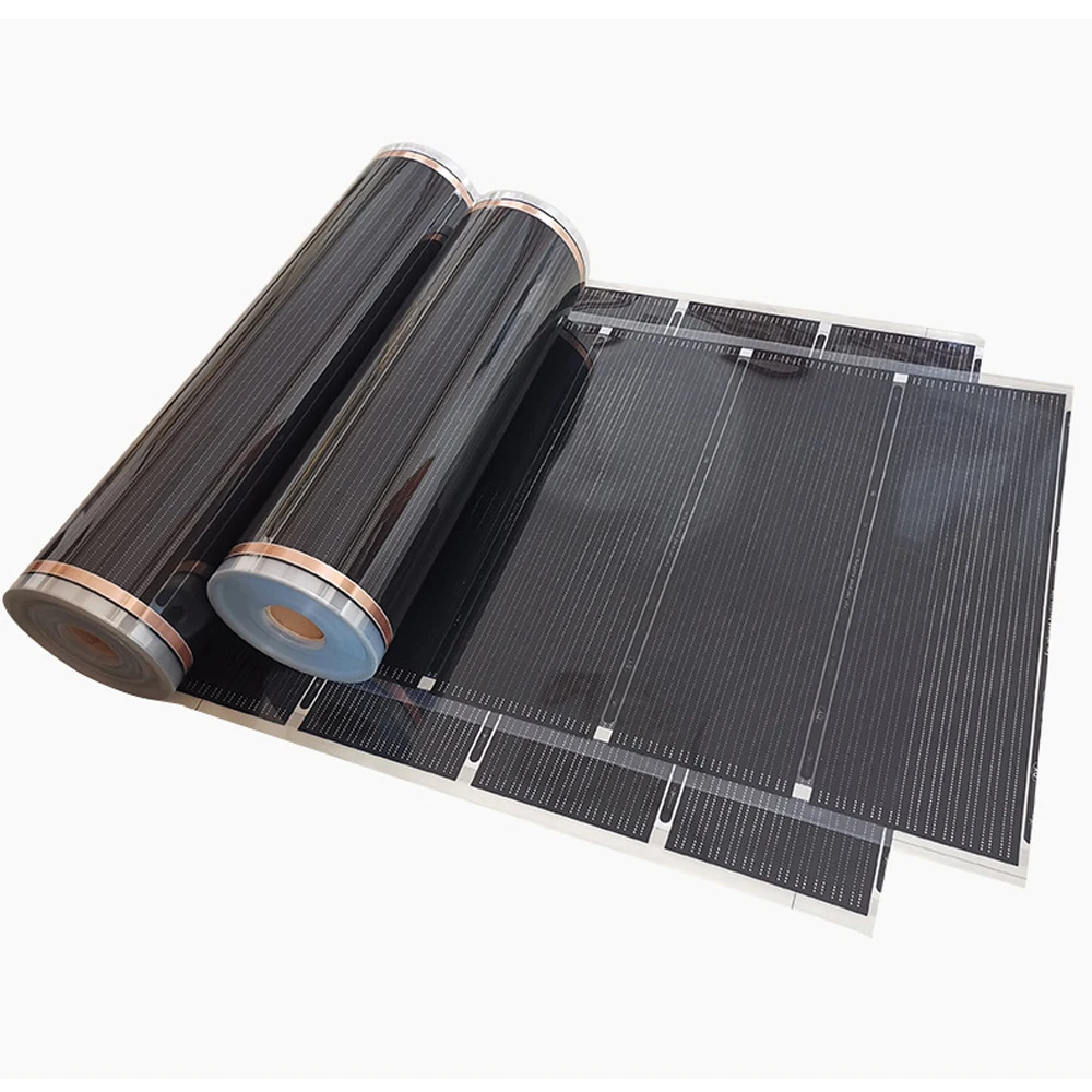 Hot Far Infrared Heating Film Electric Warm Floor System 50CM Width 400W/m2 220V Home Warming Heating Foil Mat Made In Korea