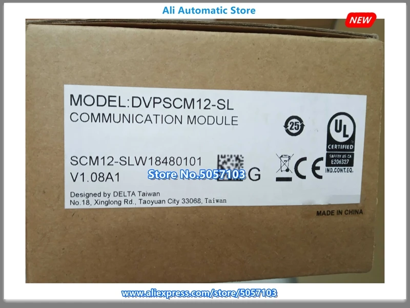 DVPSCM12-SL RS485 422*2 MODBUS Последовательная связь мастер slave