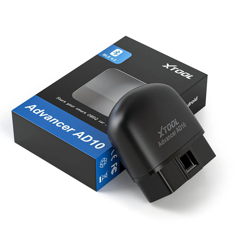 Сканер OBD2 XTOOL AD10 с поддержкой Bluetooth и функцией чтения кодов|Считыватели кодов