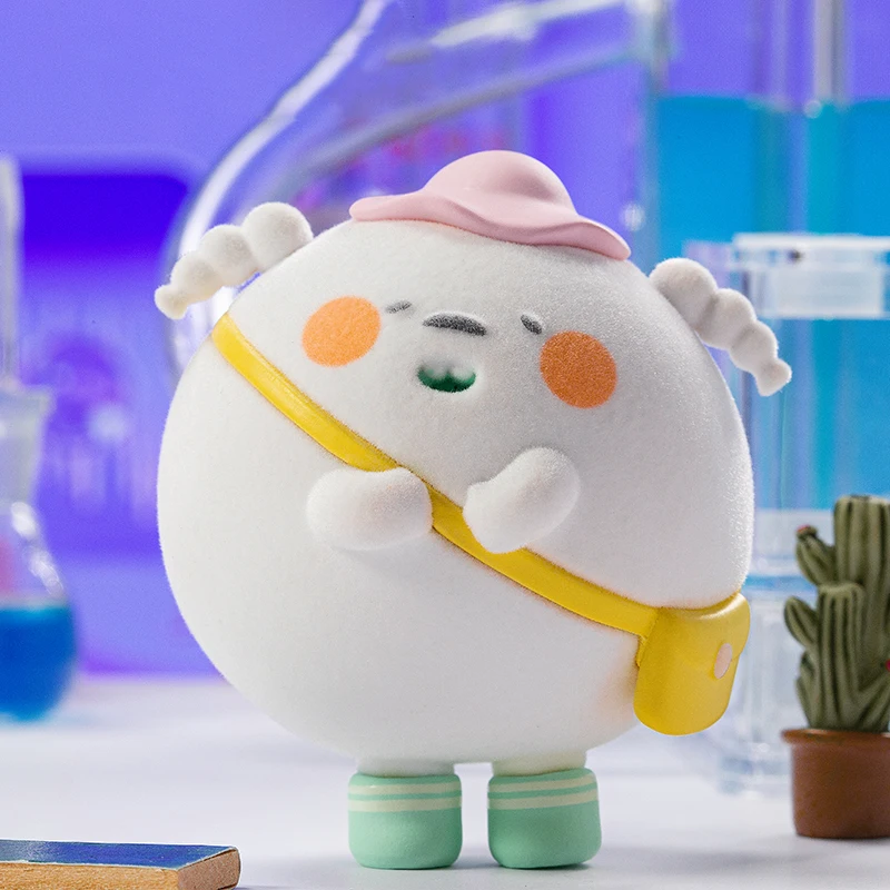 Blind Box Toys Figure Original Pompon Monster Blind Guess Caja Ciega Bag Sorpresa Modello Anime Guess Figurine Doll Girls Gift