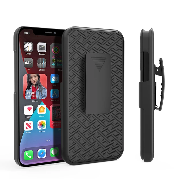 Holster Case with Belt Clip for iPhone 12 / iPhone 12 Pro