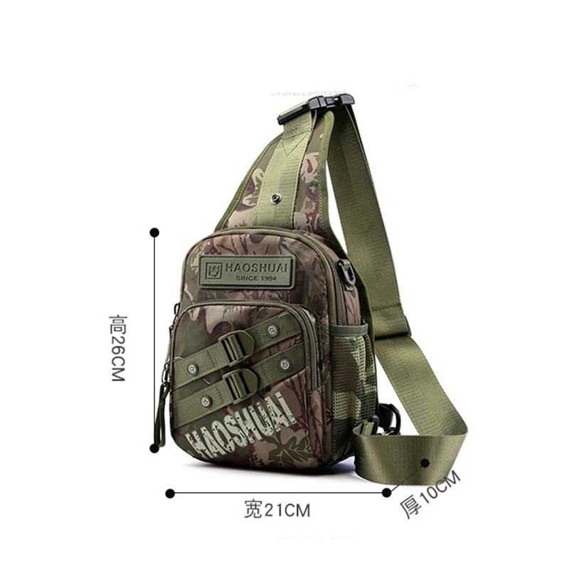 Мужская тактическая нагрудная сумка, многофункциональная водонепроницаемая сумка на плечо, уличный рюкзак для бега, для отдыха и путешествий, мужские сумки-мессенджеры