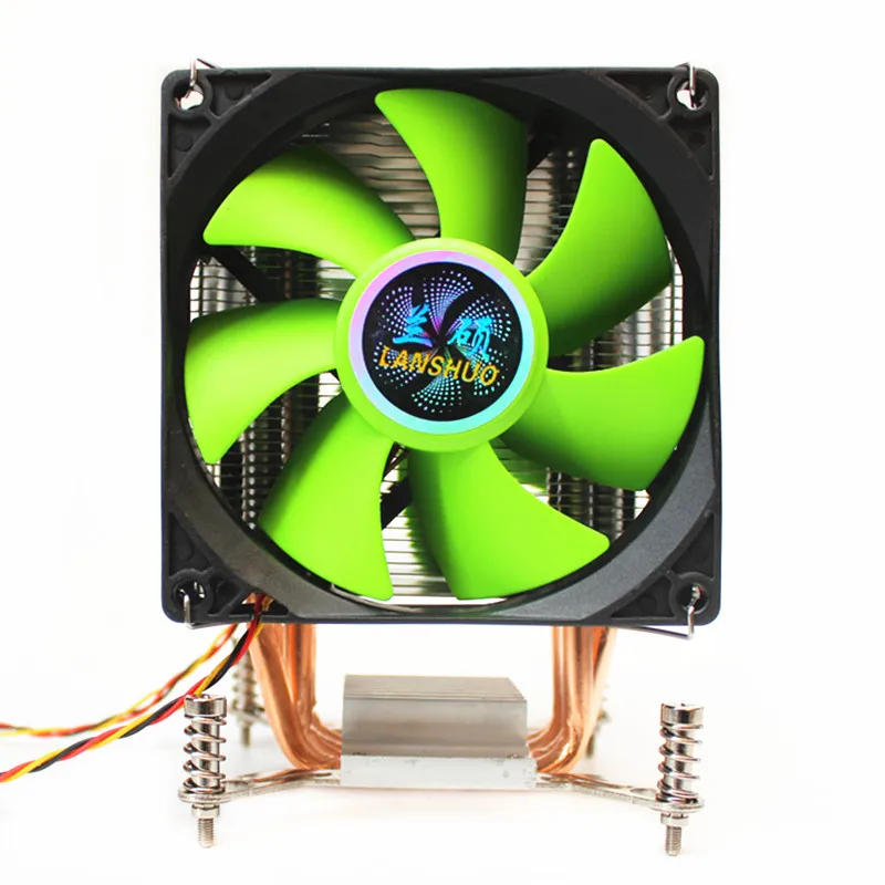 3/4PIN RGB светодиодный кулер для процессора 4-Heatpipe 12 в 9 см радиатор охлаждения для LGA 2011X79X99X299