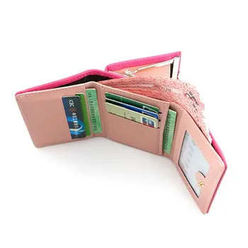 

2020 New Wallet Cute Corgi Doge Design Women's Wallets PU Leather Female Short Money Purses With Coin Pocket