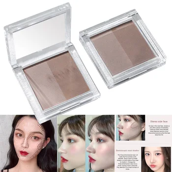 

Two-color Nose Shadow Powder Three-dimensional Repair Shading Contouring Powder MH88