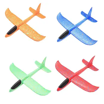 

kids toys 38cm Outdoor Hand Throw Aircraft Airplane Launch Glider Plane Model Kids Toy Foam EPP Airplane Toy Children Plane Mode