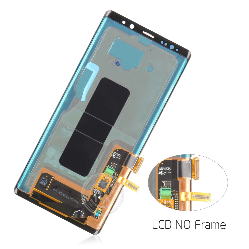 6,3 ''Супер AMOLED 2960x1440 дисплей для samsung Galaxy Note 8 ЖК сенсорный экран Note8 N9500 ЖК дигитайзер Замена