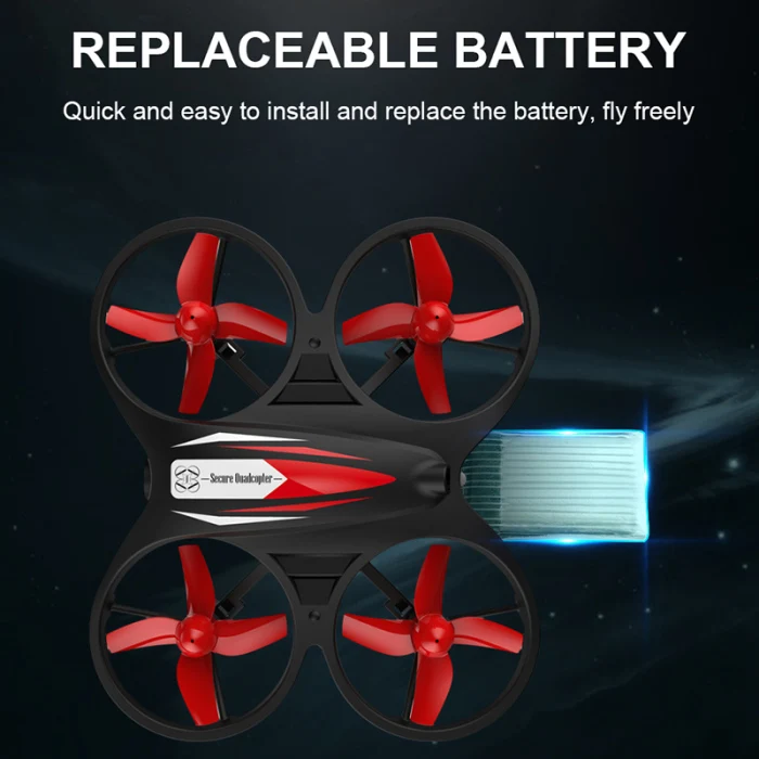 Мини Квадрокоптер Дрон wifi HD 720P передатчик пульт дистанционного управления самолет игрушка DQ-Drop