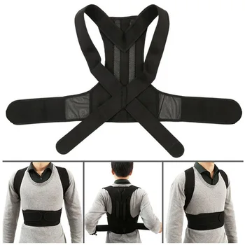 

Adjustable Back Posture Corrector Back Brace Support Trainer Back Posture Correction Back Shoulder Lumbar Support Belt Men Women