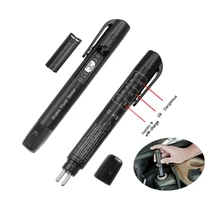 Testeur de liquide de frein de voiture, accessoires universels, outils de diagnostic, qualité d'huile précise, 5 led, outil de test de liquide de frein de véhicule