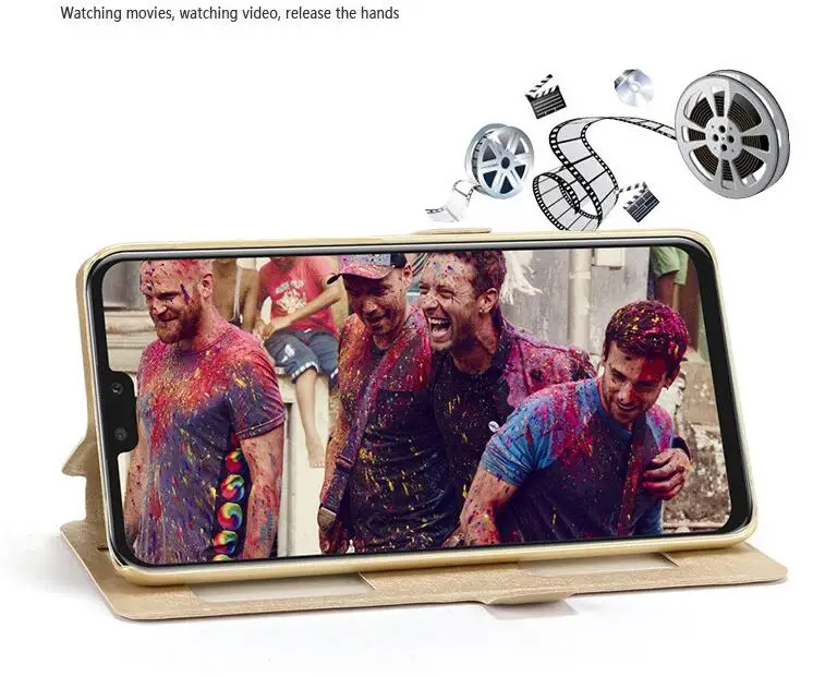 Умный кожаный чехол книжка с окошком для Huawei P Smart Z P30 P20 Lite Nova 4 3i 2 Plus Mate 20 x Honor 8S 20i 10i