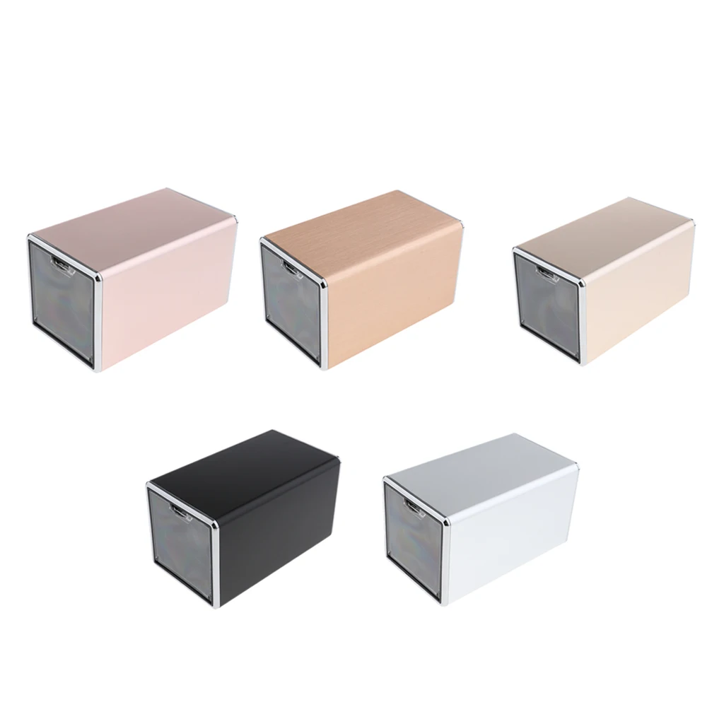 

Luxury Metal Rotation Automatic Watch Winder Jewelry Storage Silent Motor 15 x 10 x 10cm