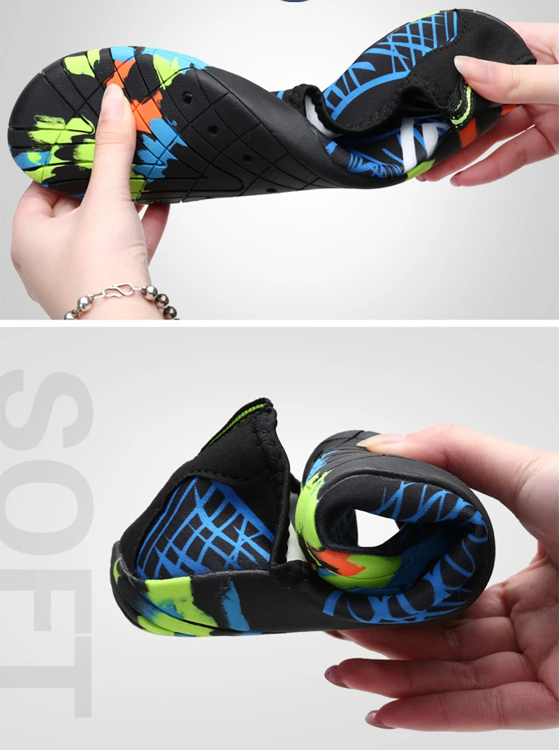 Size 28-47 Unisex Sneakers Swimming Shoes Water Sports Aqua Seaside Beach Surfing Slippers Upstream Light Athletic Footwear water shoes aqua shoes