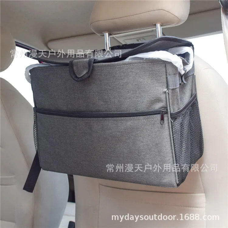 AliExpress Ткань Оксфорд Многофункциональная автомобильная сумка для мусорных мешков Автомобильный багажник Органайзер
