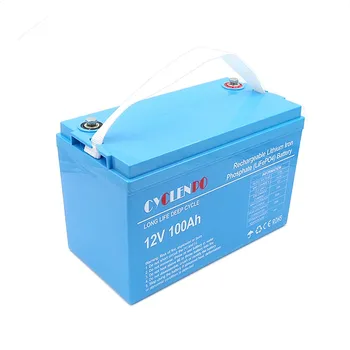 

Smart controlled lifepo4 12v 100ah bluetooth lithium ion batterie