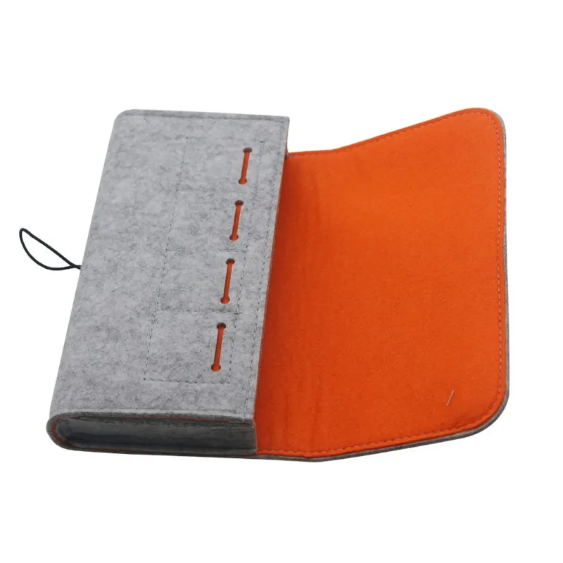 For NS Switch Lite Carry Case Soft Bag Felt Protec Memory card