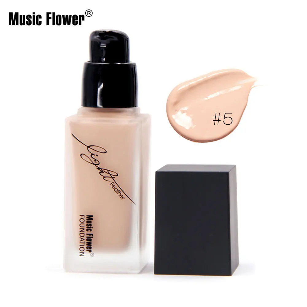 33ml Foundation Base Makeup Professional Face Matte Liquid Concealer Cream Full Coverage Waterproof Natural Cosmetic - Цвет: 05